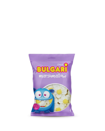 Marshmallow Bulgari Agostino - busta small con mix margherite bianche