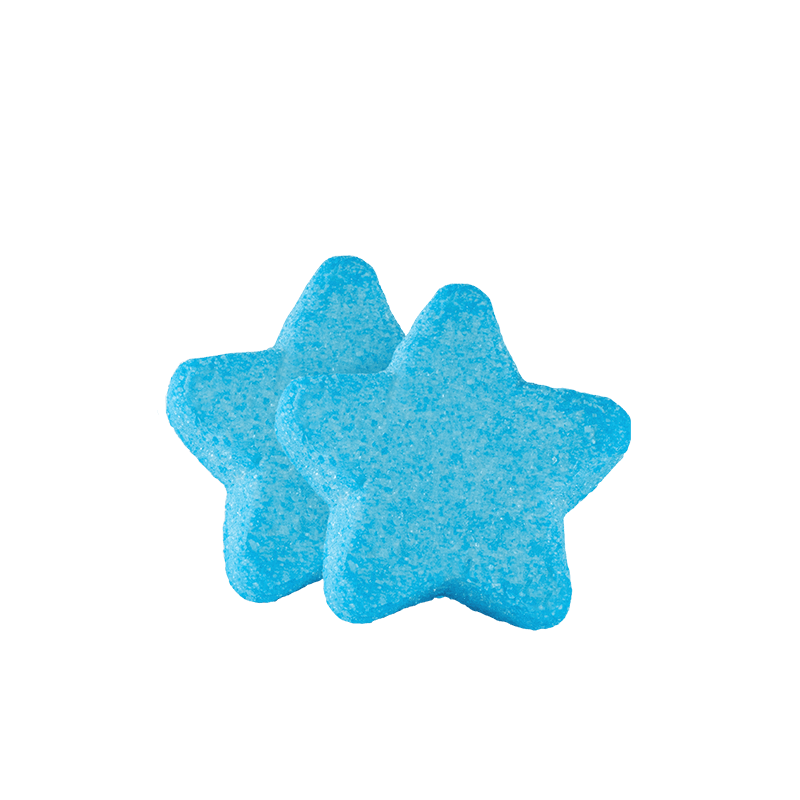 Bulgari Agostino Marshmallow - 3D blue stars