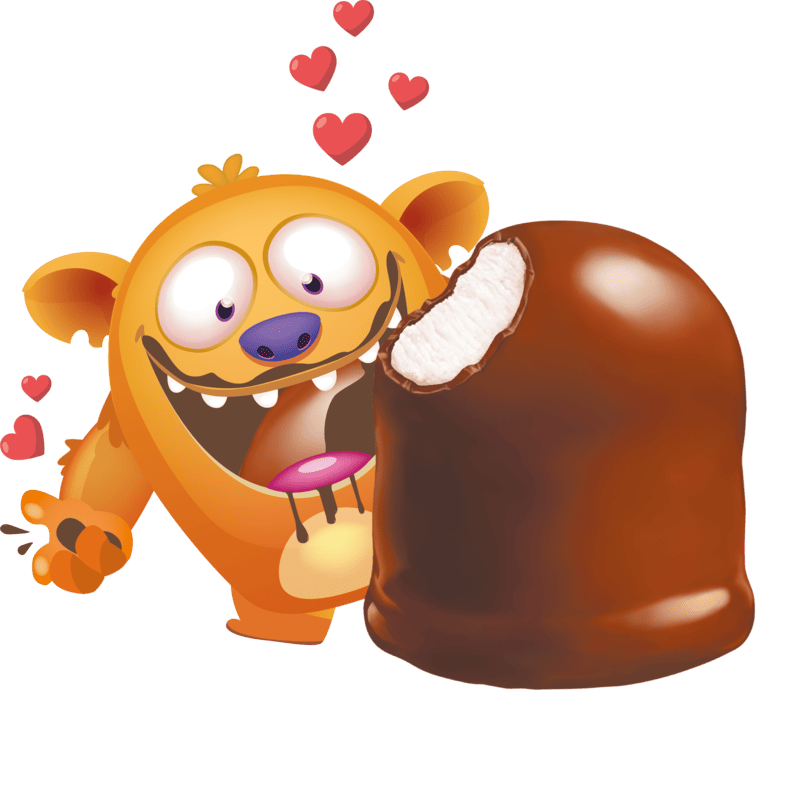 Bulgarino - dolcetto di meringa e cioccolato della Bulgari Agostino